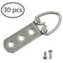 Cyful 3 Hole D Ring Picture Hangers with Screws Heavy Duty Extra Large Strap Hanger-30pcs Cyful 3 Hole D Ring Picture Hangers with Screws Heavy Duty Extra Large Strap Hanger-30pcs