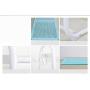 GBYYMX Coat Rack Creative Hanger Coat Rack Floor Rack Bedroom Set Rack Simple Modern Double-Layer Vertical Hanger Racks Color Matching Clothes Stand