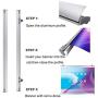 Poster Hanger Banner Frame Aluminum Material for Wall Home Decor Wall Art,Matt Silver(48 inches Wide)