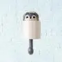 DOITOOL Cartoon Squirrel Wall Plug Hook Hanging Key Hook Wall Clothes Hanger for Kitchen Bathroom Coat Hat (Grey) DOITOOL Cartoon Squirrel Wall Plug Hook Hanging Key Hook Wall Clothes Hanger for Kitchen Bathroom Coat Hat (Grey)