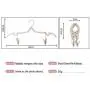 JINSHUNFA Clothes Hangers Folding Portable Plastic Travel Camping Clothes Hanger with Anti-Slip Grooves 4PCS(Blue Green Pink Beige)