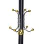 Clothes Coat Hat Umbrella Portable Hanger Stand Rack SUJING Tree Coat Rack Stand, Free Standing Coat Rack,Hallway/Entryway Coat Hanger Stand for Clothes, Suits (Black 1)