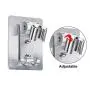 Shower Head Holder Strong Adhesive Shower Head Wall Mounting Bracket Adjustable Shower Wand Holder with 2 Hanger Hooks No Drill Need (2) Shower Head Holder Strong Adhesive Shower Head Wall Mounting Bracket Adjustable Shower Wand Holder with 2 Hanger Hooks No Drill Need (2)