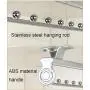 Extendable Wardrobe Clothes Hanger Rail Pull Out Clothes Storage Rod for Wardrobe Depth of 9.6/12/14/17.7inches (Size : 355mm/14inch) Extendable Wardrobe Clothes Hanger Rail Pull Out Clothes Storage Rod for Wardrobe Depth of 9.6/12/14/17.7inches (Size : 355mm/14inch)