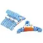 Eduton 40 x Kids Baby Plastic Coat Clothes Garment Trousers Hangers Blue Durable
