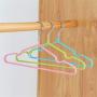 Clothes Hanger 25-piece Dipped Childrens Clothes Hangers Wet And Dry With A Grooved Childrens Clothes Hanging Childrens Bold Non-slip Clothing Pants Hangers ( Color : C , Size : 29.5x17x0.4cm )