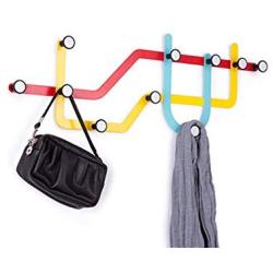 Fly Hook Subway Line Multi-Function Hook Creative Coat Hook Wall Hanger Multi-Function Rack Clothes Hook