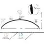 MAWA by Reston Lloyd Euro Series Non-Slip Space Saving Clothes Hanger for Shirts & Dresses, Style 40/P, Set of 10, Black MAWA by Reston Lloyd Euro Series Non-Slip Space Saving Clothes Hanger for Shirts & Dresses, Style 40/P, Set of 10, Black