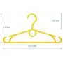 Dream-home Childrens Plastic Clothes Hangers - 12.6