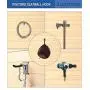 POETISKE Slatwall Utility Hook Accessories Garage Storage Heavy Duty Cord Power Garden Tool Bike12PC POETISKE Slatwall Utility Hook Accessories Garage Storage Heavy Duty Cord Power Garden Tool Bike12PC