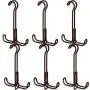 TomCare Metal Purse Organizer Stackable Purse Hanger Handbag Organizer Sturdy Bag Organizer Purse Holder Rack Hanging Closet Organizer for Purses, Handbags, Backpacks, Bags, Totes, 6 Pack, Bronze TomCare Metal Purse Organizer Stackable Purse Hanger Handbag Organizer Sturdy Bag Organizer Purse Holder Rack Hanging Closet Organizer for Purses, Handbags, Backpacks, Bags, Totes, 6 Pack, Bronze