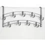 Lynk Over Door Accessory Holder - Scarf, Belt, Hat, Jewelry Hanger - 9 Hook Organizer Rack - Platinum Lynk Over Door Accessory Holder - Scarf, Belt, Hat, Jewelry Hanger - 9 Hook Organizer Rack - Platinum