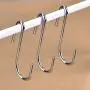 Outus 20 Pack Heavy-Duty S Shaped Hooks S-Hooks Hanging Hooks Hangers for Kitchenware Spoons Pans Pots Utensils Bags Towels Clothes Plants Gardening Tools