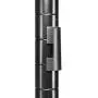 Whitmor Supreme Double Rod Garment Rack Rolling Clothes Organizer - Black with Chrome