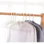 Iddefee Clothes Hanger Home 20 Pieces Hangers Plastic for Suit Clothes Everyday Standard Use Clothing Pants Skirt Hangers Pants Hangers (Color : White, Size : 40X20.5CM) Iddefee Clothes Hanger Home 20 Pieces Hangers Plastic for Suit Clothes Everyday Standard Use Clothing Pants Skirt Hangers Pants Hangers (Color : White, Size : 40X20.5CM)