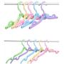Falytemow Travel Hangers Portable Folding Clothes Hangers Non-Slip Foldable Clothes Drying Rack for Home or Travel 9pcs Clothes Hangers with 4pcs Clips