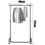 YMJ Iron Coat Rack Black Floor Hanger Simple Bedroom Mobile Clothes Rack Modern Minimalist Single Pole Floor Hanger Coat Racks YMJ Iron Coat Rack Black Floor Hanger Simple Bedroom Mobile Clothes Rack Modern Minimalist Single Pole Floor Hanger Coat Racks