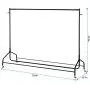 Ejoyous Rolling Garment Rack, Heavy Duty Movable Clothing Hanging Rack Commercial Grade Clothes Rail Display Stand Storage Organizer on Wheel with Bottom Shelf Ejoyous Rolling Garment Rack, Heavy Duty Movable Clothing Hanging Rack Commercial Grade Clothes Rail Display Stand Storage Organizer on Wheel with Bottom Shelf