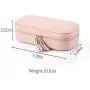 Vlando Portable Jewelry Organizer Bag Roll for Travel, Light Weight Jewelry Storage Organizer Bag for Daily Jewelries for Bracelets, Earrings, Rings, Watch Gift to Girls Women Mother (Pink) Vlando Portable Jewelry Organizer Bag Roll for Travel, Light Weight Jewelry Storage Organizer Bag for Daily Jewelries for Bracelets, Earrings, Rings, Watch Gift to Girls Women Mother (Pink)