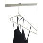 White Plastic Clothes Hangers | The Best Choice Everyday Standard Suit Clothe Hanger Target Set | Bulk Beauty Closet Room Pack | Adult Clothing Drying Rack Dress Form Shirt Coat Hangers with J Hooks