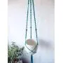 Cotton Modern Macrame plant hanger- Many colors available