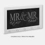 Mr & Mr Key Holder, Gay Gift, Gay Wedding Gift, Key Hanger, Wall Key Rack, Wall Key Holder, Key Holders, Personalized Gift, Home, Housewarming Gift, Wedding Gift