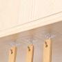 DealinM ???? Housekeeping,40x Strong Transparent Suction Cup Sucker Wall Hooks Hanger for Kitchen Bathroom White