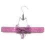Pink Fuchsia Pant/Skirt Glam Hangers with bow