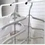 2pcs Multi-Layer Clothes Hanger Hook Trousers Pants Storage Rack Drying Wardrobe Organizer Hanger Anti-Slip Home Storager 2pcs Multi-Layer Clothes Hanger Hook Trousers Pants Storage Rack Drying Wardrobe Organizer Hanger Anti-Slip Home Storager