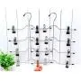 5PC 4 Layers Stainless Steel Multifunctional Clothes Hangers Pants Storage Hangers Cloth Rack Multilayer Storage Cloth Hanger Decoration