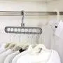 GothicBride Multifunctional Magic Hangers Nine Holes Magic Hangers Space Saving Clothes Hangers Closet Organizer Hanger with Sturdy Plastic for Heavy Clothes… GothicBride Multifunctional Magic Hangers Nine Holes Magic Hangers Space Saving Clothes Hangers Closet Organizer Hanger with Sturdy Plastic for Heavy Clothes…