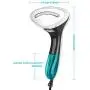 SHINE HAI Garment Steamer, Portable Handheld Fabric Steamer Fast Heat-up 1500W Powerful Garment Clothes Steamer with High Capacity for Home and Travel