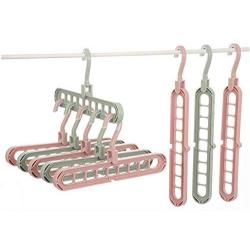 Home Storage Organization Clothes Hanger 10pcs Random Color Drying Rack Plastic Scarf Clothes Hangers Storage Racks Wardrobe Storage Hanger