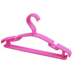 vmree Children Kids Plastic Coloured Coat Hangers Bow Clothes Hanger Kids Children Pet 10pcs