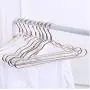 10pcs Random Color Thicker Aluminum Clothes Hanger Creative Practical Anti-Skid Drying Rack Adult Children Shirt Dress Home Wardrobe Hanger 10pcs Random Color Thicker Aluminum Clothes Hanger Creative Practical Anti-Skid Drying Rack Adult Children Shirt Dress Home Wardrobe Hanger
