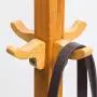 LLDDP Coat Hooks Wall Coat Racks Floor-Standing Coat Rack Simple Solid Wood Hanger Bedroom Clothes Rack Living Room Bamboo Rattan Hat Coat Rack Hall Tree Free Standing Garment Racks