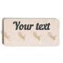 Custom key hanger with your text is made by hand for decorating and storing
