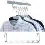 5PCs Clothes Hangers Space Saving Closet Organize Magic Creative Design Metal Multi Function Wonder Rack Decoration 5PCs Clothes Hangers Space Saving Closet Organize Magic Creative Design Metal Multi Function Wonder Rack Decoration