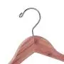 Amber Home 8 Pack Aromatic American Red Cedar Wooden Coat Hangers, Sturdy Space Saving Clothes Hangers, with Nothches and Bar Smooth Finish (8pk)