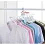 HJYPYJ Magic Clothes Hangers, 8 in 1 Magic Clothes Hanger Wardrobe Organizer Rack, Portable Foldable Multifunctional Space Saving Hanger Organiser, for T-Shirt Sweater Dress/Green / 8 Pcs HJYPYJ Magic Clothes Hangers, 8 in 1 Magic Clothes Hanger Wardrobe Organizer Rack, Portable Foldable Multifunctional Space Saving Hanger Organiser, for T-Shirt Sweater Dress/Green / 8 Pcs