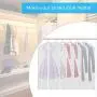 Zilink Clear Garment Bag Dress Bags for Storage 54-inch Dust-Free Coat Bags with Full Length Zipper for Clothes Closet Storage, Set of 6 Zilink Clear Garment Bag Dress Bags for Storage 54-inch Dust-Free Coat Bags with Full Length Zipper for Clothes Closet Storage, Set of 6
