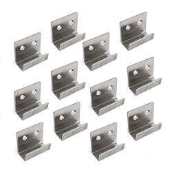 Rannb Wall Hanger Fastener Stainless Steel for Ceramic Tile Display Small Size - Pack of 10