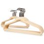 Prince & Spring - Premium Heavy Duty Non-Slip Ultra Thin 35 Pack Clothes Hanger - Ivory Velvet