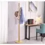 SOOKER Coat Hangers Coat Stand Clothes Rack Free Standing Floor Hanger Hook Steel Hat Clothes Jacket Coat Umbrella Storage Organiser Stand Rack -0223 (Color : Honey Color) SOOKER Coat Hangers Coat Stand Clothes Rack Free Standing Floor Hanger Hook Steel Hat Clothes Jacket Coat Umbrella Storage Organiser Stand Rack -0223 (Color : Honey Color)