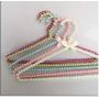 5pcs Random Color 40cm Adult Plastic Hanger Pearl Hangers for Clothes Pegs Princess Clothespins Wedding Dress Hanger