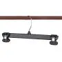 House Day Pinch Grip Hangers - Pant Hangers 8",10",12",25" 25pcs Black Hangers with Polished Swivel Hooks and Padded Clips - Pants Clothes Hangers#2 House Day Pinch Grip Hangers - Pant Hangers 8",10",12",25" 25pcs Black Hangers with Polished Swivel Hooks and Padded Clips - Pants Clothes Hangers#2