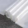 Yardwe 50pcs Disposable Clothes Dust Bag Transparent Clothing Dust Cover (60x100cm)