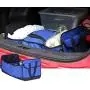 Mesh Net Pocket Auto Care Car Trunk Storage Bag Storage Folding Storage Box,Without Net Bag,red