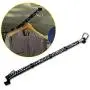 Zento Deals Heavy Duty Expandable Clothes Bar Car Hanger Rod- Convenient Classic Black Combines with Strong Metal and Rubber Grips and Rings Zento Deals Heavy Duty Expandable Clothes Bar Car Hanger Rod- Convenient Classic Black Combines with Strong Metal and Rubber Grips and Rings