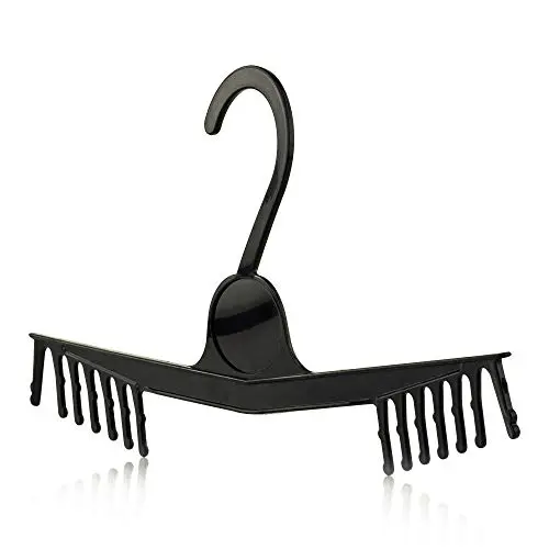 HANGERWORLD 100 Black 10.2inch Lingerie Underwear Coat Clothes Garment Hangers HANGERWORLD 100 Black 10.2inch Lingerie Underwear Coat Clothes Garment Hangers